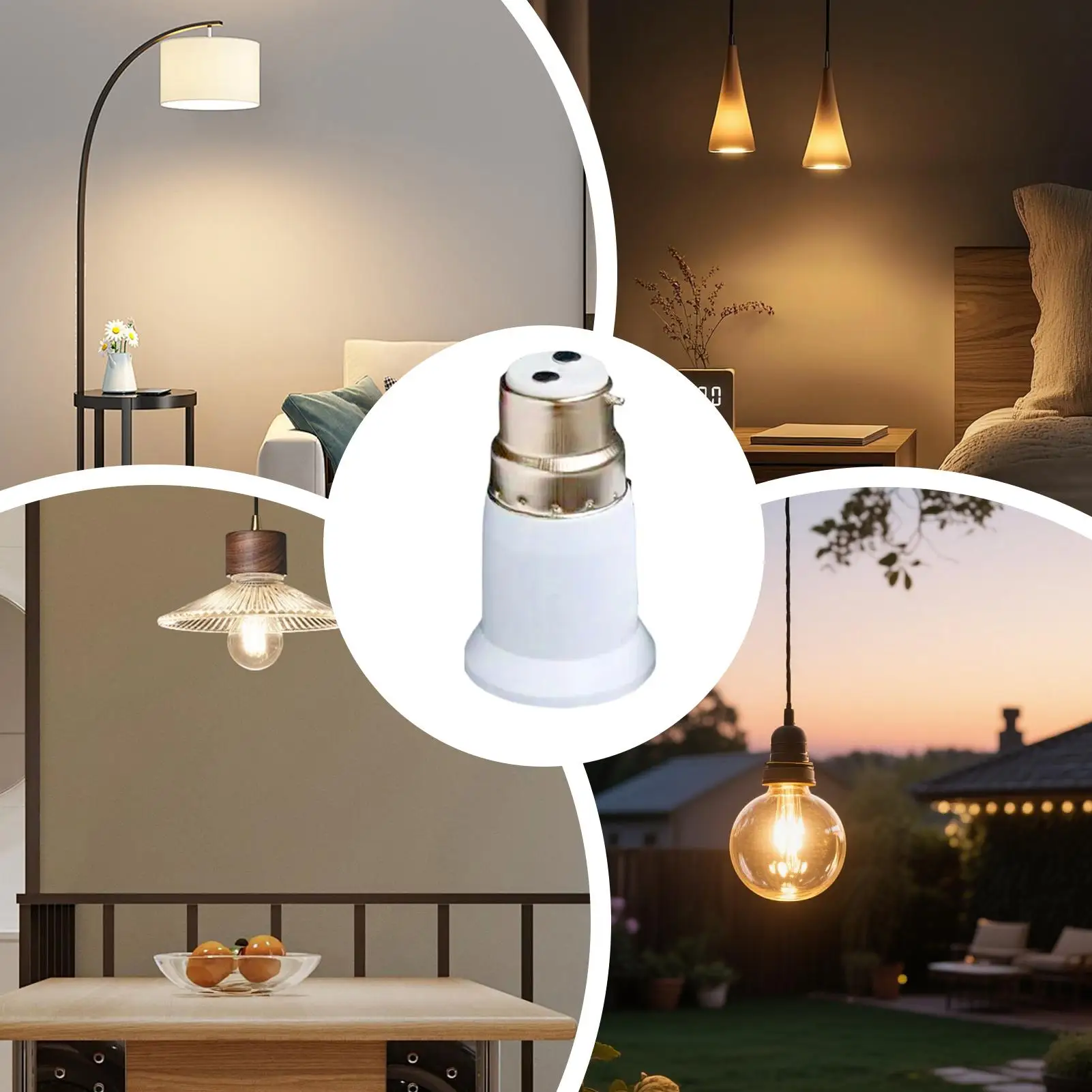 Розетка для светильника, адаптер B22 к E27, винт для светодиодной лампы, стабильный держатель, удлинитель для ламп, потолочные светильники, детали домашнего освещения