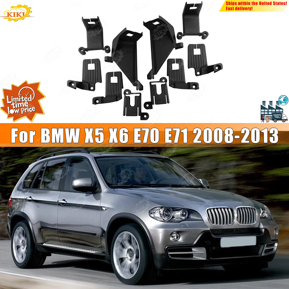 

Для BMW X5 X6 E70 E71 2008-2013 кронштейн фары коготь 63117205838 комплект для ремонта фар 63117205837