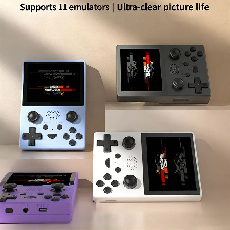 X5 Retro Handheld Game Console, 3.5 Inch Screen, 15000+ Built-in Classic Games, Portable Pocket Video Game Player, Support PS1 M