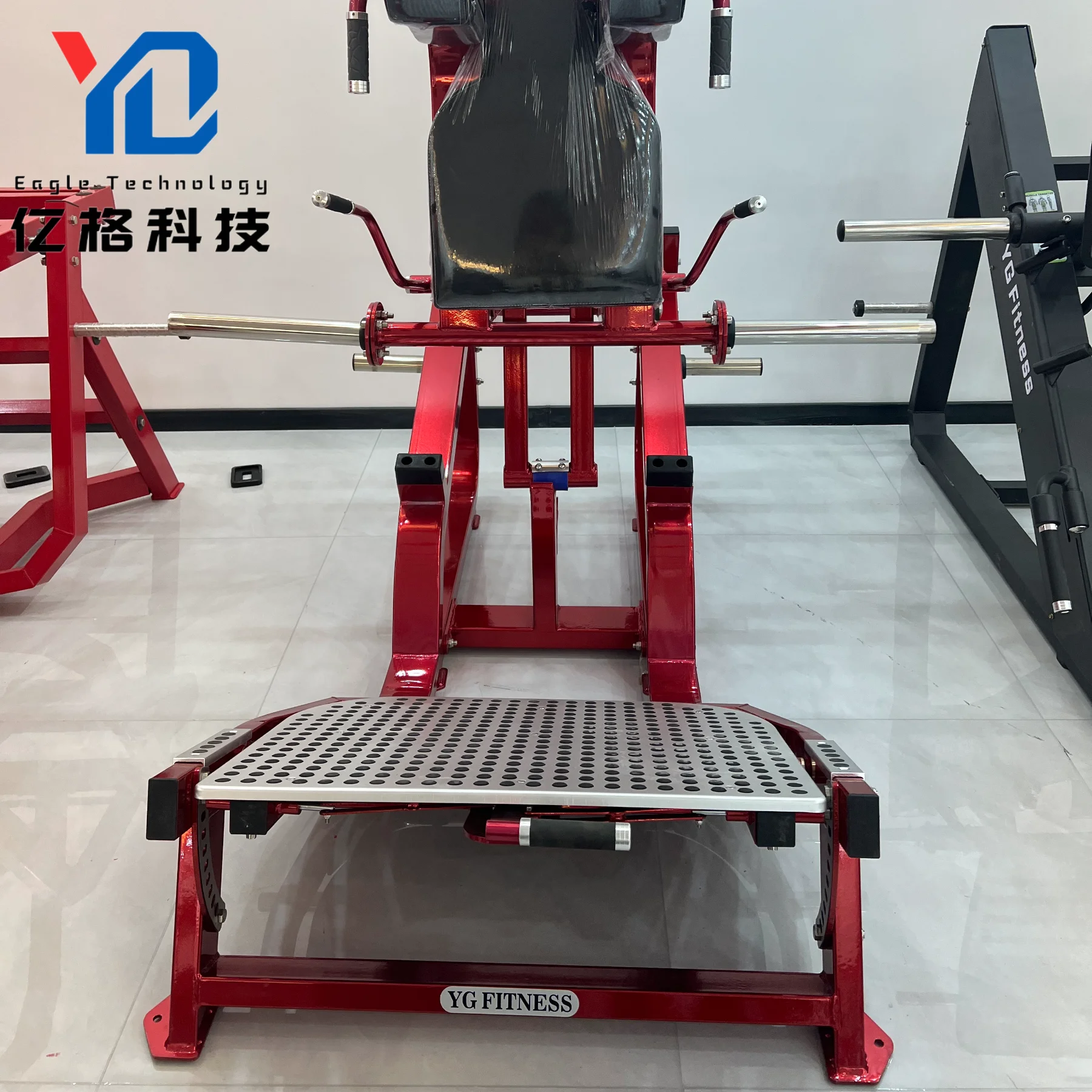 YG-1049-1 YG Fitness Popular Pendulum Squat Machine Best  Quality Super Squat Plate Loaded Machines Excise  Leg Press