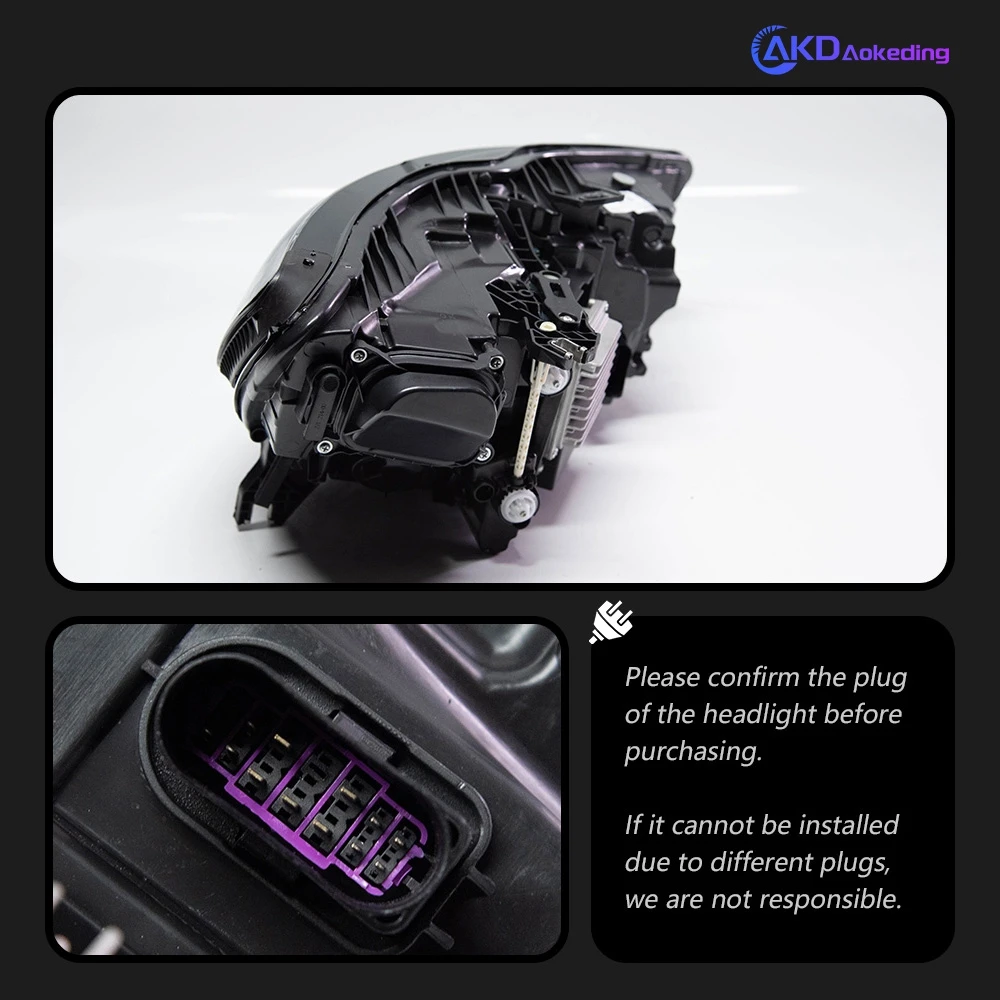 Car Lights for Audi A6 A6L LED Headlight 2012-2018 C7 Head Lamp Drl Projector Lens Automotive Accessories