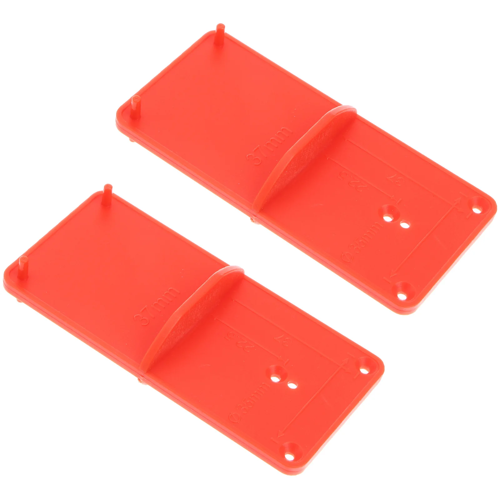 

2Pcs Hole Locator Woodworking Tool Drilling Marker ange Compact Practical Durable Pocket Size Easy Use Fast Hinges Door Cabinet