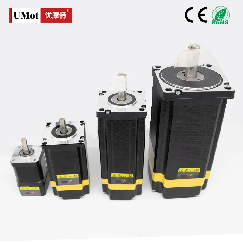 

UMOT DC 4A Nema 23 57x105 мм Шаговый двигатель 2,2 нм 1000 ppr Гибридный двигатель с замкнутым контуром + линейный шаговый двигатель с замкнутым контуром RS485 + импульсный драйвер