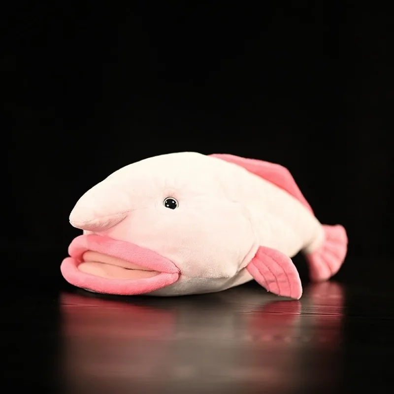 Peluche de Blobfish Realista Original ZWY, Juguete de Peluche Único, Feo y Bonito, Criatura Marina, Animal de Peluche, Coleccionable de Vida Marina, Regalo