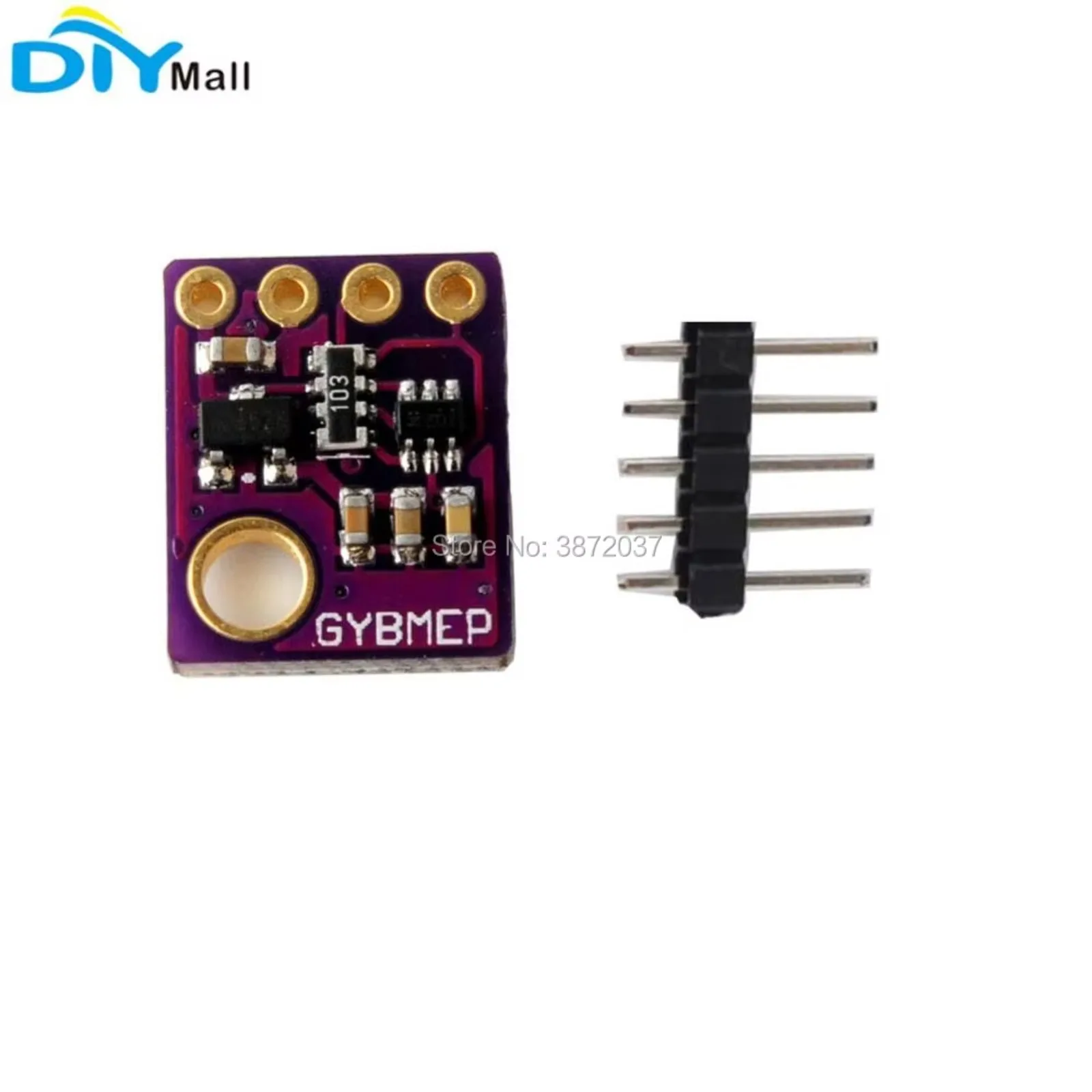 10pcs/lot GY-BME280 Barometric Pressure Sensor Temperature Humidity Module IIC I2C Breakout Board for Arduino