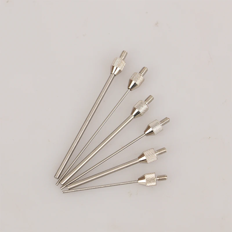 Dial Test Indicator Contact Point Comprimento Measuring Gauge Tool Diâmetro da Agulha 10 mm 20 mm 30 mm 40 mm 50 mm M2.5 Thread mm 1.5 mm mm mm Novo