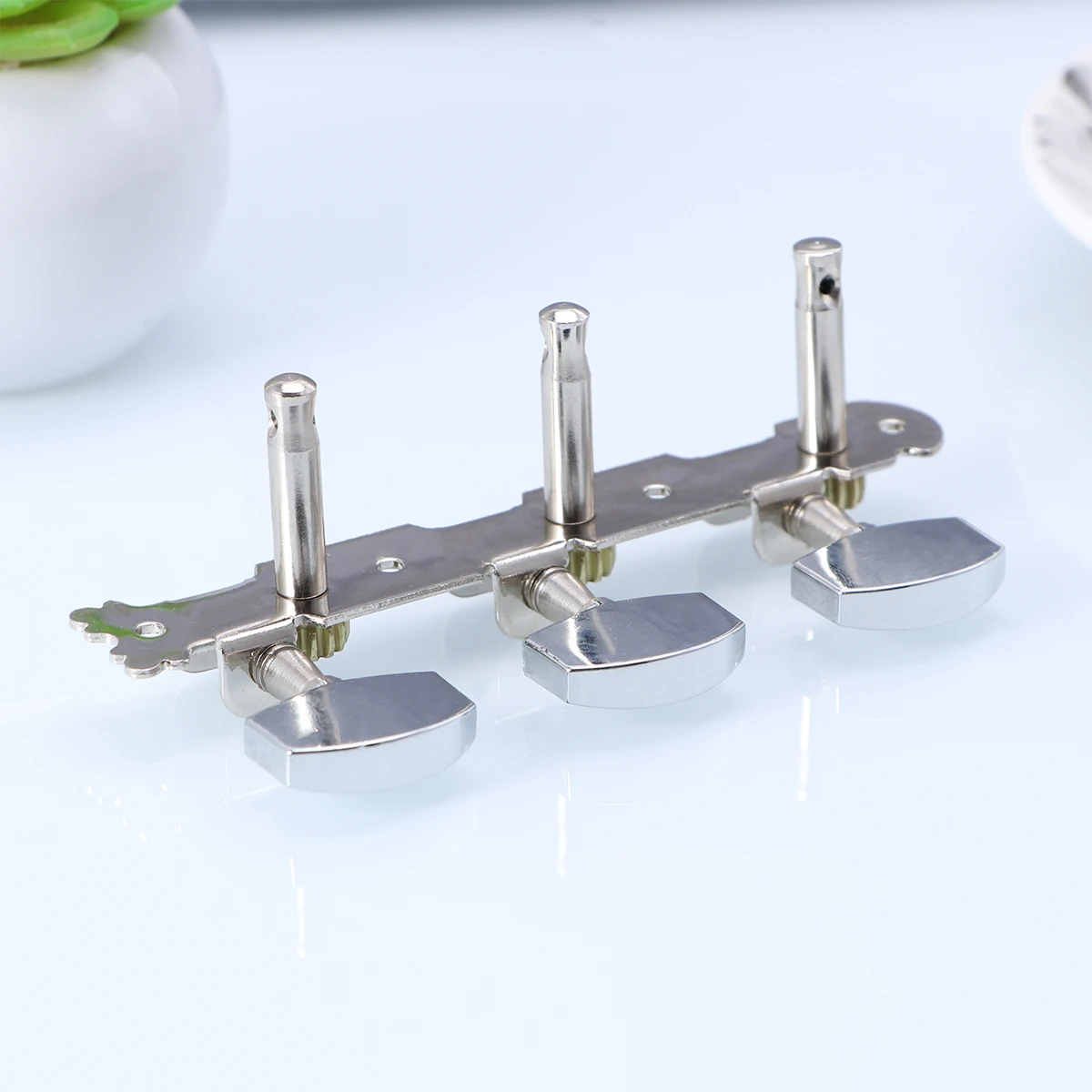 

2pcs Tuning Pegs 35Mm Center Distance With 8 Screws 6 Washers Durable Acoustic Guitar Tuner Accessories String Tuner