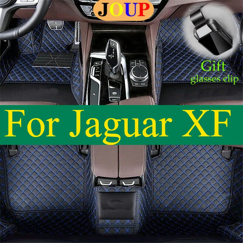 

Для Jaguar XF автомобильные коврики на заказ всепогодные водонепроницаемые ковры чехлы с левым/правым рулем