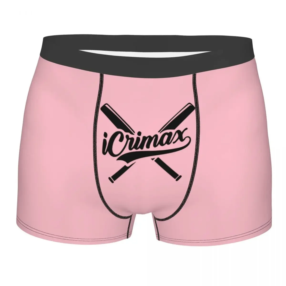 

Custom Icrimaxs Rap Rapper Underwear Male Print Boxer Briefs Shorts Panties Breathable Underpants