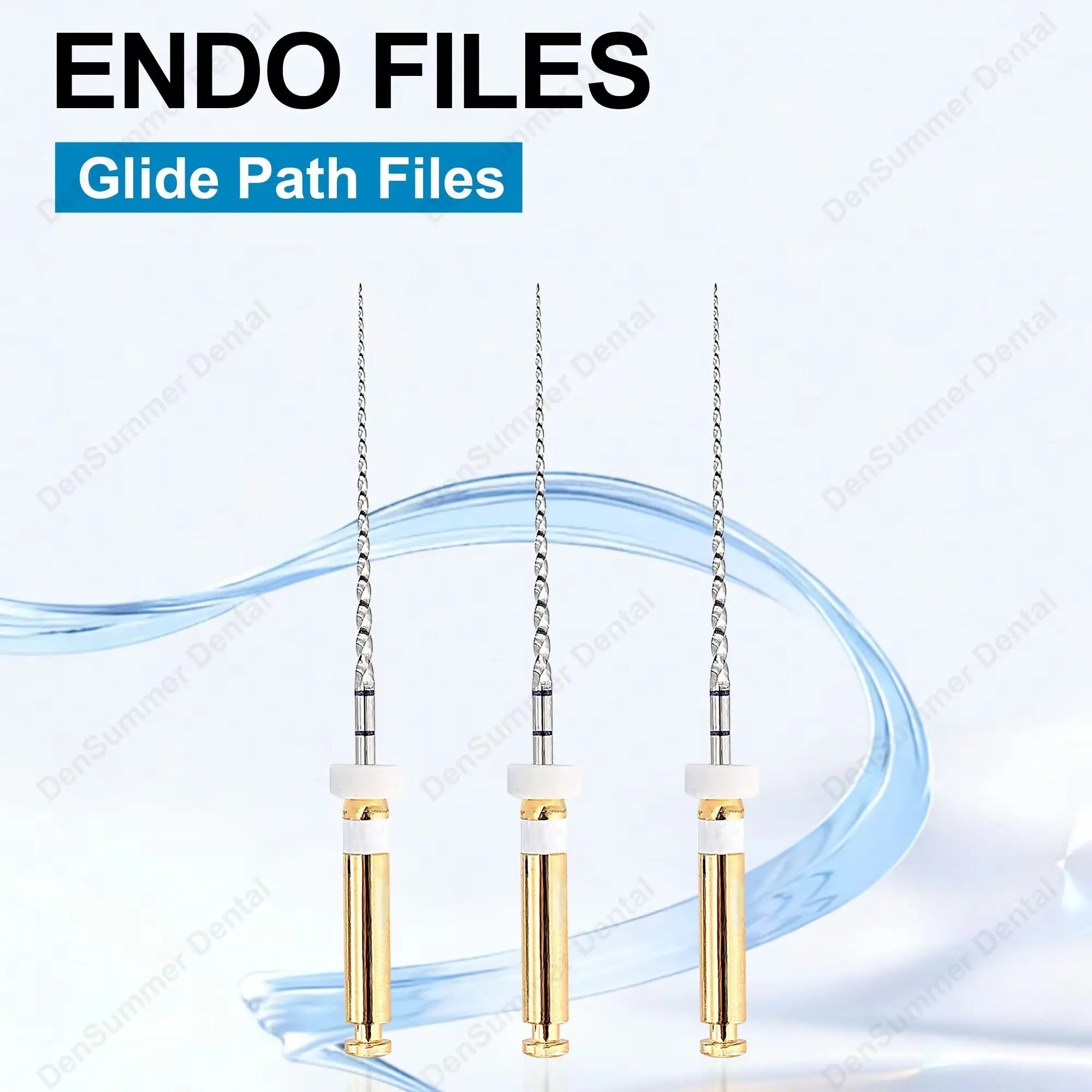 DenSummer Glide Files Niti Material Rotary Endo File Root Canal Treatment Dental Glide Path File Endodontic Files Engine Use
