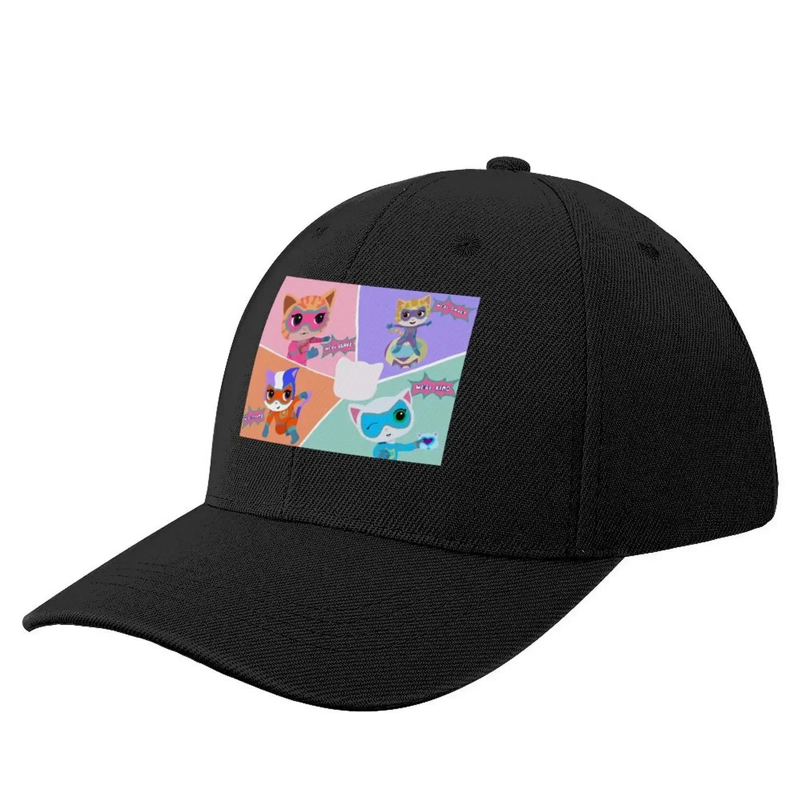 

Superkitties Baseball Cap Hood Anime cute For Women 2025 Men's