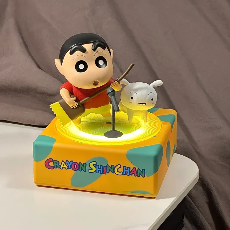 

Подлинный карандаш Youmo Shin-Chan, аниме, Bluetooth-динамик Kawaii, портативный беспроводной аудиобокс для домашнего офиса, практичный подарок на праздник