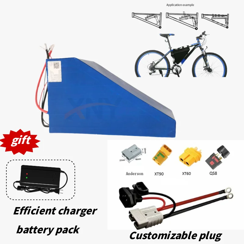 XNY-72V High Capacity Lithium Ion Battery Pack with BMS for Folding Cart Two-Wheeled E-Scooter 30Ah-200Ah Various Amps Suitable