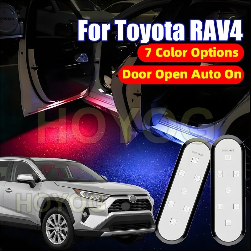 Fit for Toyota RAV4 2018-2026 Car Door Light with Automatic On/Off and No-Drill Installation