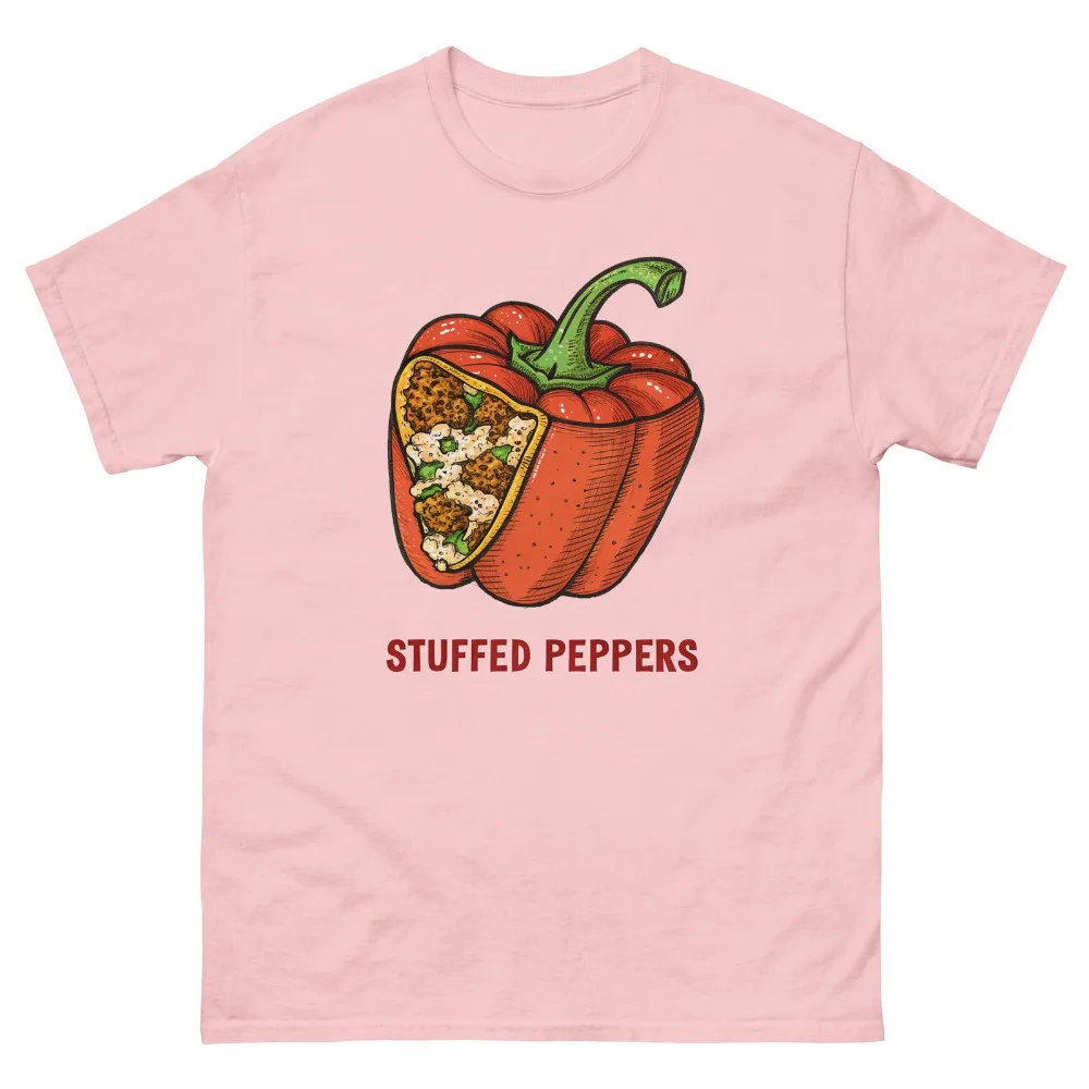 الرجال محشوة الفلفل عشاق الرسم التي شيرت عارضة القطن مضحك عطلة الطبخ المحملة هدية الطهاة العصرية الشارع الشهير الرجال الملابس