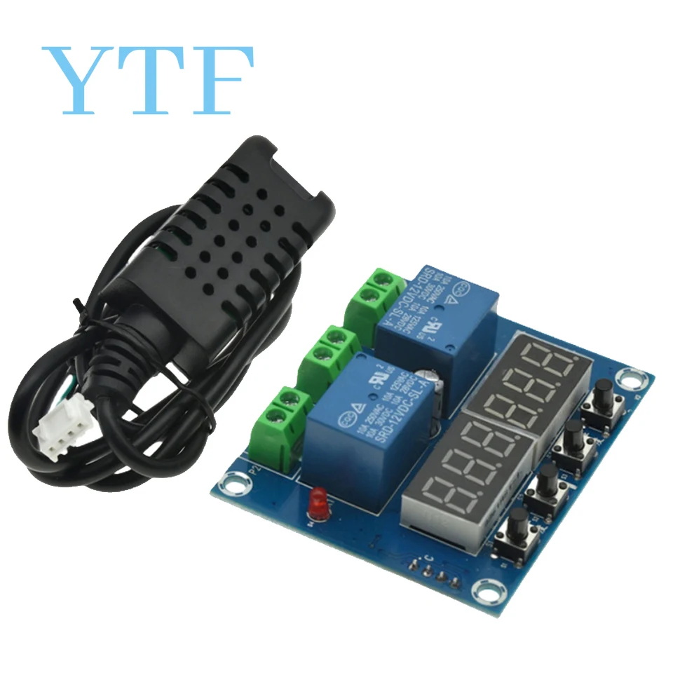 XH-M452 Temperature And Humidity Controller Module High Precision Dual Output 10A Automatic Constant Temperature