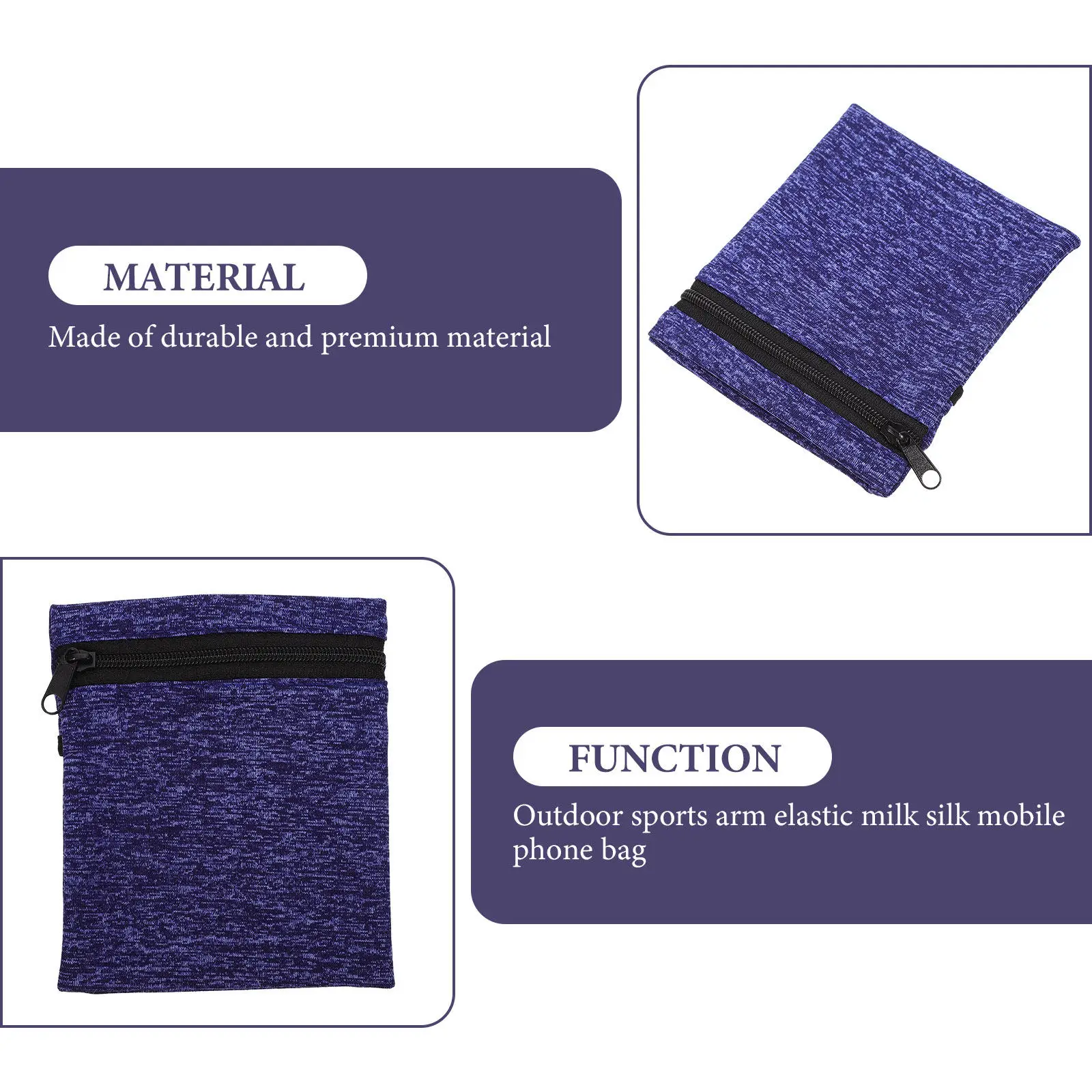 

Phone Armband Holder for Running Sports with Elastic Breathable Design Cell Phone Arm Pouch for Outdoor Workouts