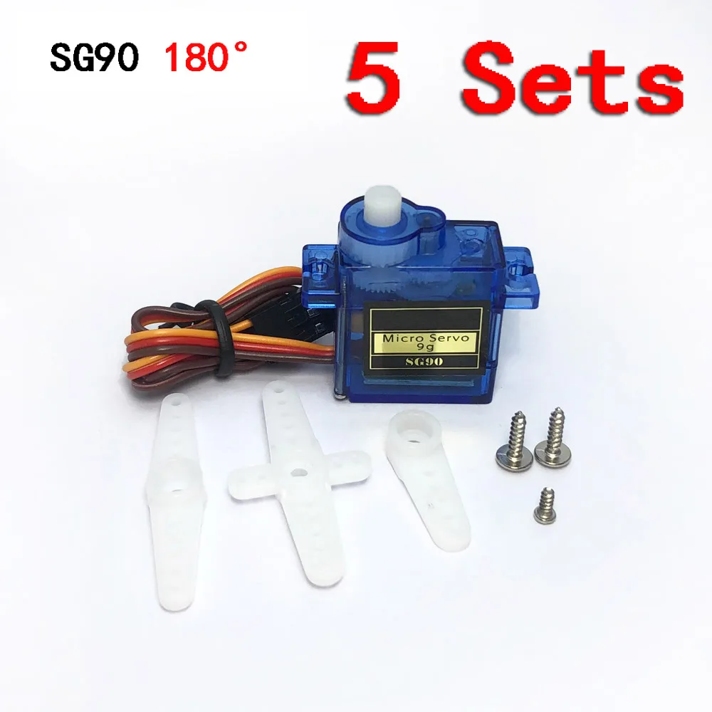 SG90 MG90S 9g Digitale Mini Micro Servo 180/360 Graden voor Rc Helikopter Vliegtuig Mini Boot Auto MG90 9G Trex 450 RC Robot - afbeelding 1
