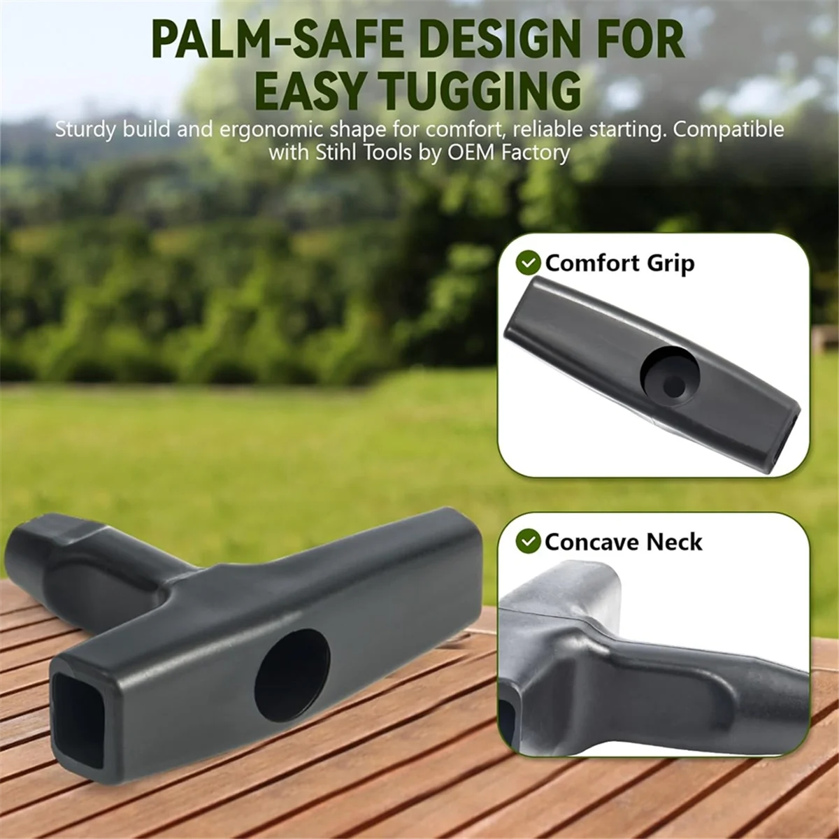 

AA98 3 упаковки веревки 10 футов х 9/64 дюйма (3,5 мм) с стартовой ручкой, плетеные веревки с высокой прочностью на растяжение для газонокосилок