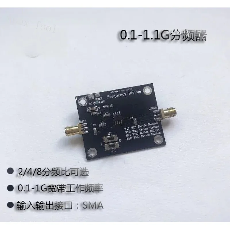 RF Two Four Eight Prescaler Microwave Divider 1.1G Frequency Division