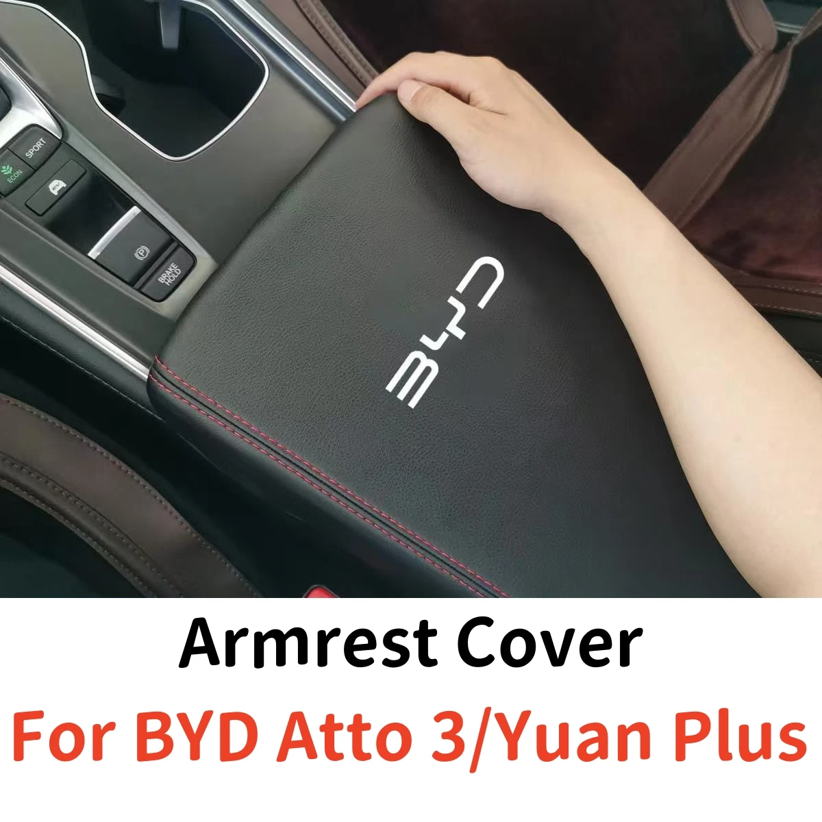 

For BYD Atto 3 / Yuan PLUS 2022 2023 2024 Center Console Armrest Cover, Armrest box all inclusive interior