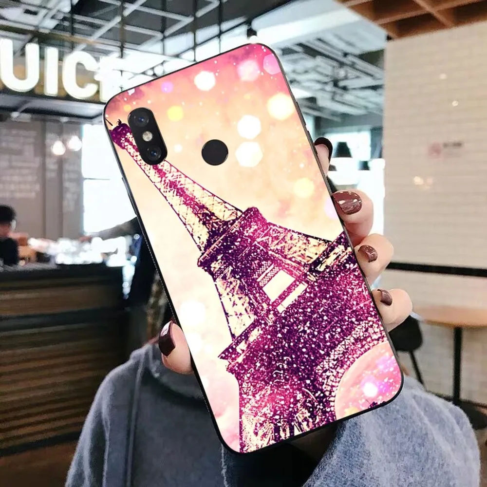 Capa de telefone Paris Torre Eiffel para Xiaomi, Mi 5X, 8, 9, 10, 11, 12 Lite, Pro, 10T, PocoM3 Pro, Note 10 Pro Lite