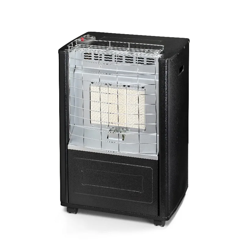 Airo 5.25KW High Power LPG Gas Heater W/Ceramic Plate Triple Safety ODS FFD Tilt 20-100SQM Portable Heater Home Shop Garage