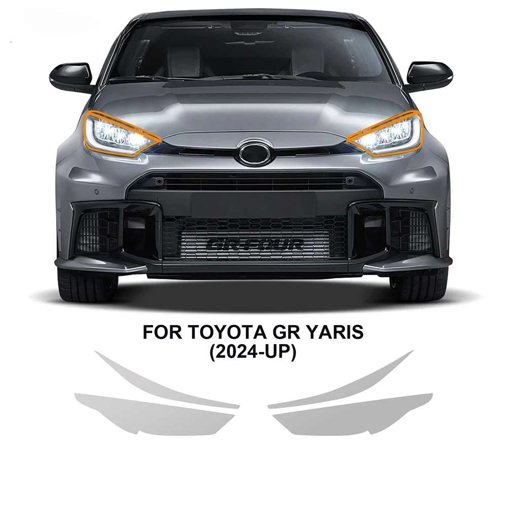 

For Toyota GR Yaris 2024 2025 Headlight Rearview Film Car Paint Protection Film TPU Pre-cut Anti-scratch Repair Kit Transparent
