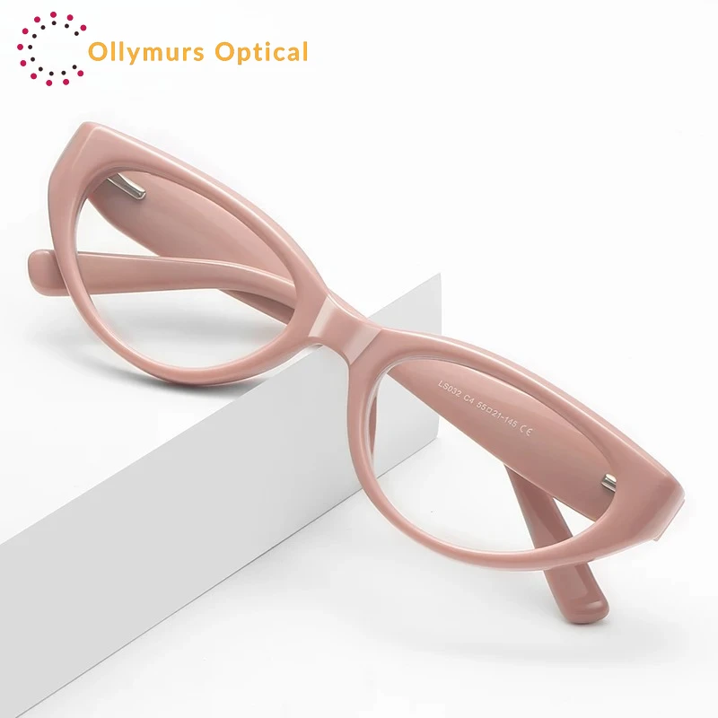 

OLLYMURS модные кошачий глаз простые персонализированные модный дизайн женские очки для чтения с защитой от синего света настраиваемые рецептурные очки