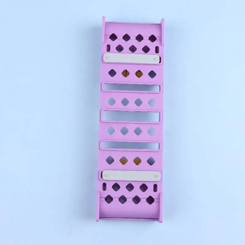 Zahnärztliche Instrumente, Kunststoff-Desinfektionsbox, Zahnärztliche Aufbewahrungsbox für 4 Halter, autoklavierbare Kassettenhalter für Zahnärzte – Detail 7