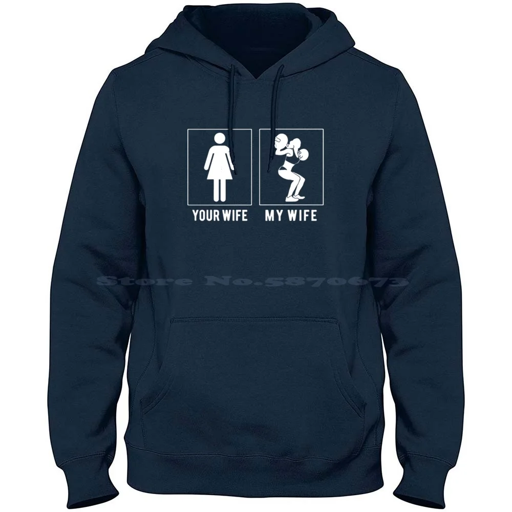 Your Wife My Wife Gym 100% Pure Cotton Hoodie Tshirt Power Of Yet Power Power Trip Pussy Power 2015 19 Shelby Gt350 Street