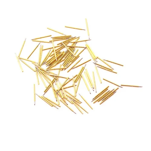 daily100pcs P75-B1 Dia 1.0mm Cusp Spear Spring Loaded Test Probes Pogo Pins 100/pack, one sale test needle P75-B tool
