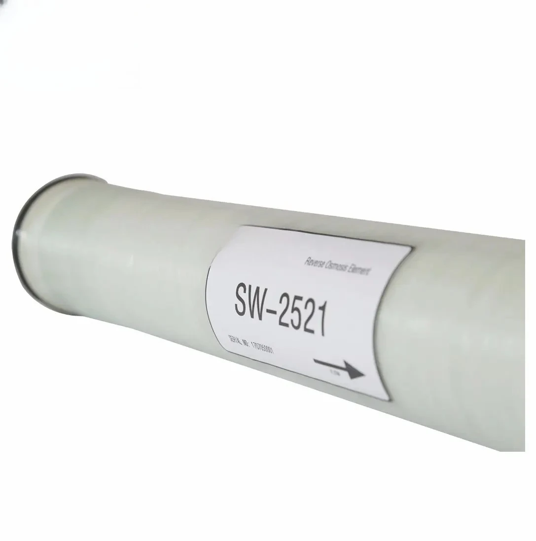 SW 30 2521 High Efficiency RO Membrane Improved Seawater Desalination Performance With Pump Water Treatment Purification
