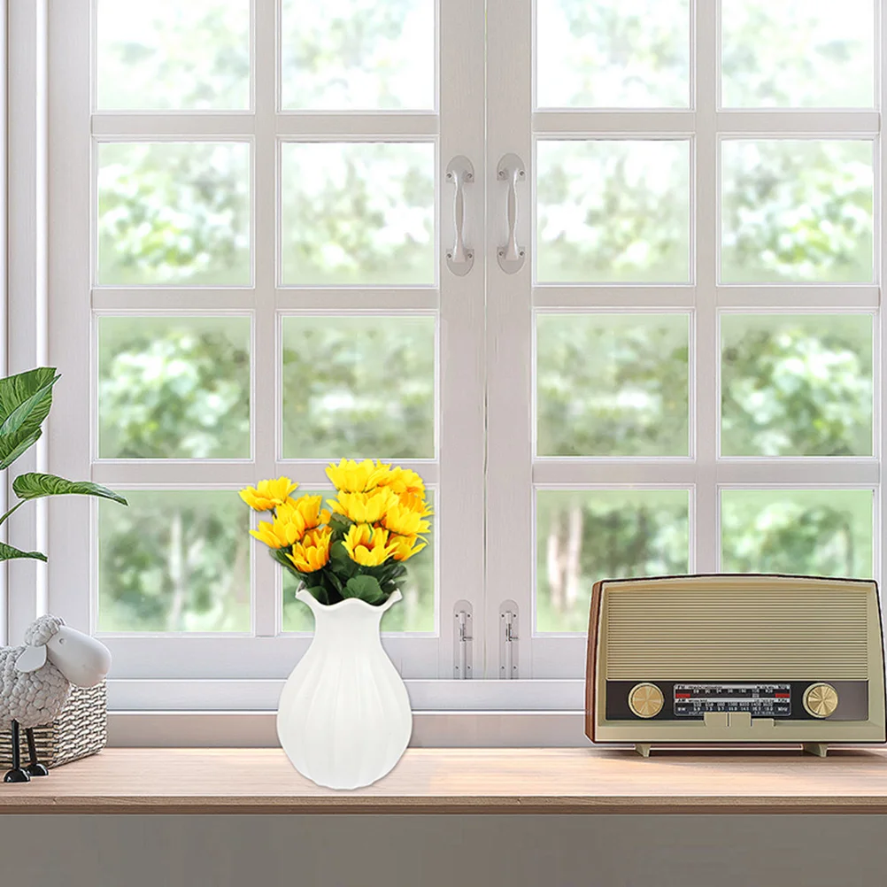 

4 Bunches Sunflower Sunflower Bouquets Bouquets Fake Flowers Home Wedding Decor Artificial Flower Lifelike Picks