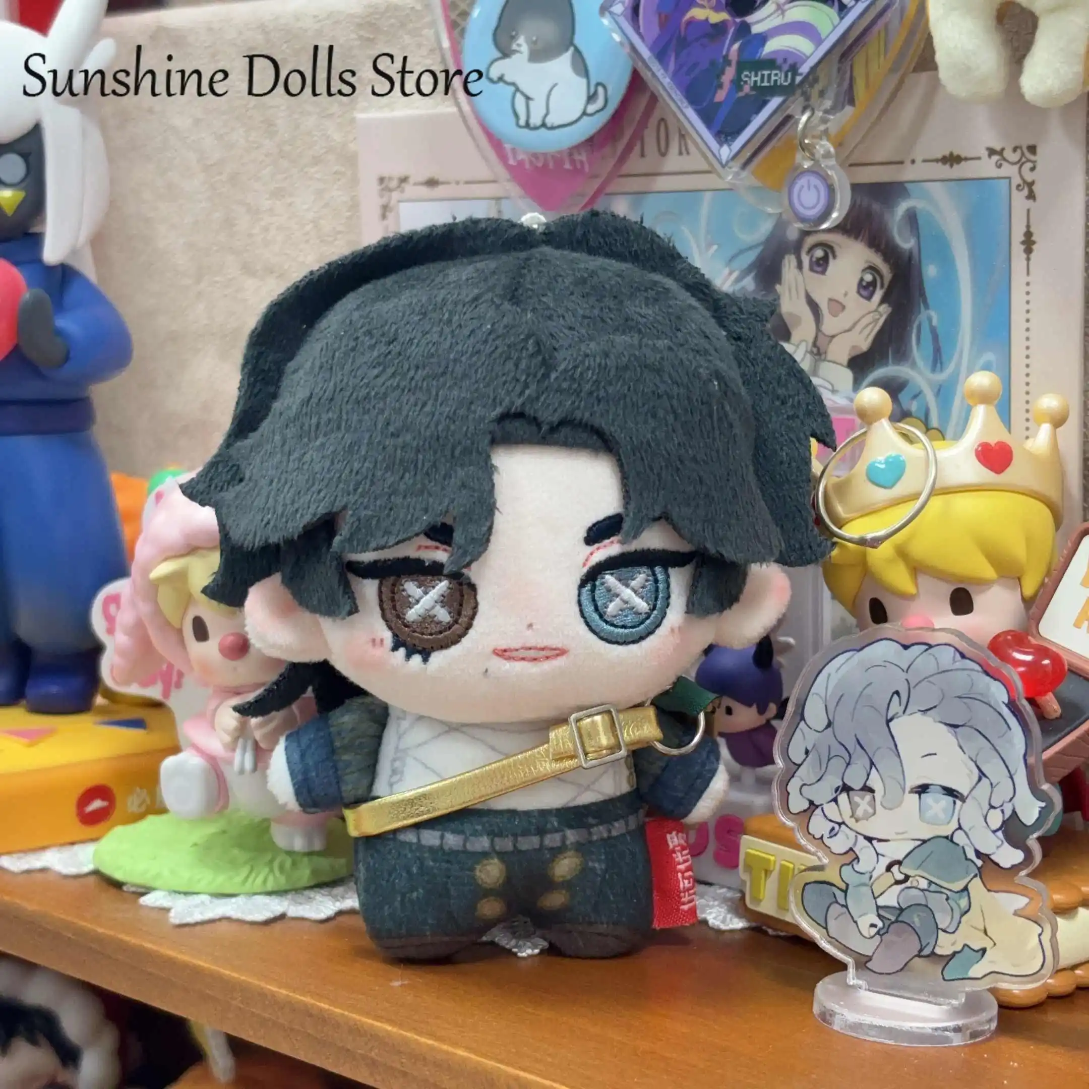 

Game Identity Ⅴ Charlie Sterling knight Series Cosplay Soft Cotton Doll Nunu Body Keychain Mini Toy Figures Fans Gift 10cm