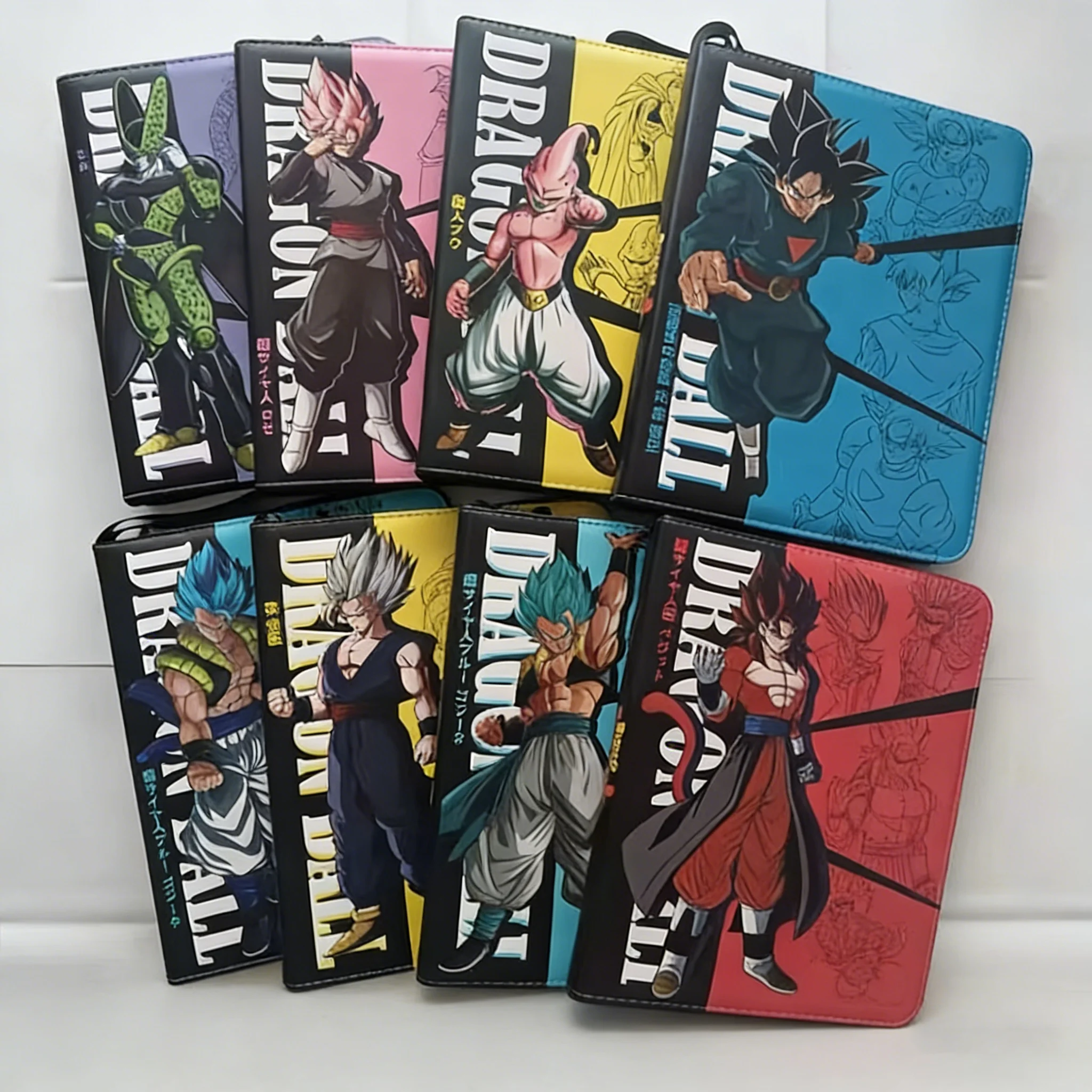 Album de cartes Dragon Ball Anime 400/900 pièces, classeur de rangement pour cartes de collection, support pour cartes de jeu Vegeta IV, organisateur de cartes, cadeau de collection