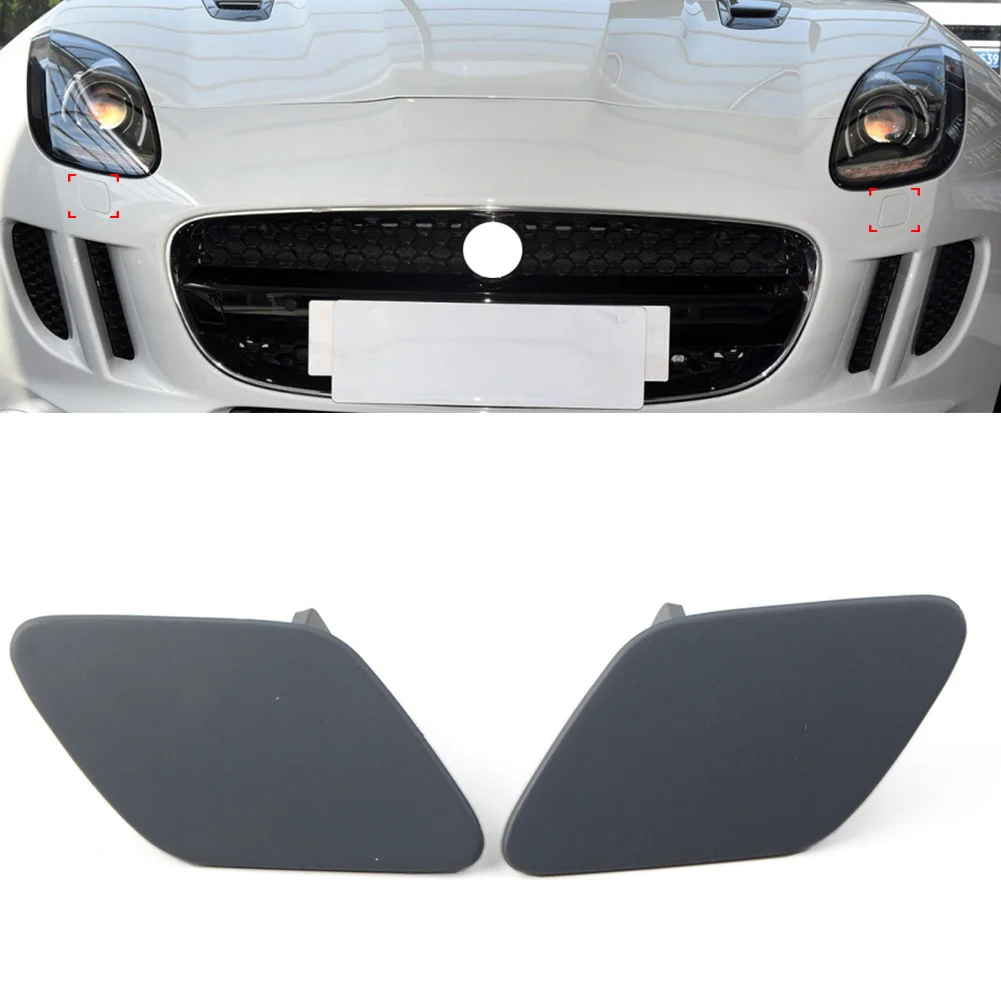 Car Headlamp Head Light Lamp Washer Cover Cap Left/Right For Jaguar F-Type 2014 2015 2016 2017 2018 2019 C2P22198LML C2P22197LML