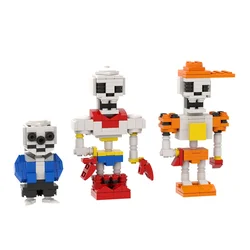 Undertale Sans Monster Building Blocks Set Terror Role Brick Model Toy Halloween Building Blocks Children's Gifts