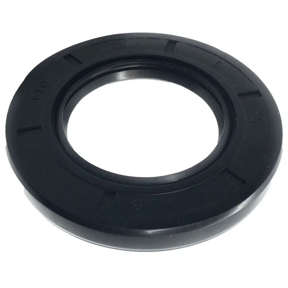 Lawn Mower Part Oil Seal Replacement Crankcase Oil Seal Accessories Balck Fits Crankcase Plastic Replacement 2PCS