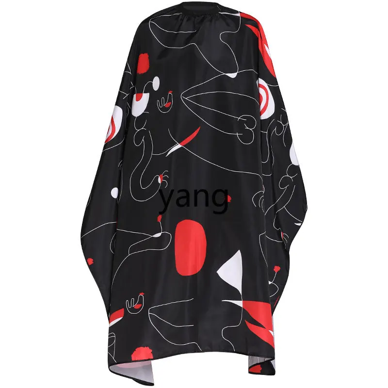 

LT Internet celebrity trendy haircut cloth hair salon special hair cut apron high-end pattern