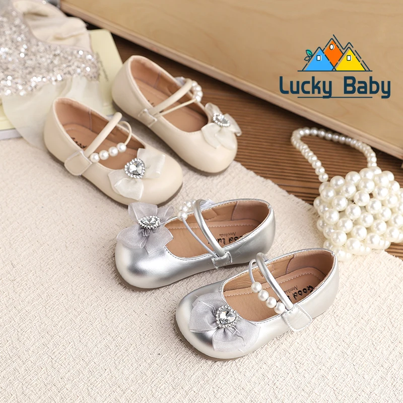 

Новые детские туфли для девочек 2026 года: весенне-осенние, шикарные, кожаные, милые, элегантные, для принцесс, для вечеринок, с мягкой подошвой