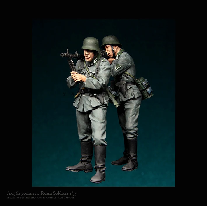 1/35 Resin Soldier model kits figure colorless and self-assembled  A-1362