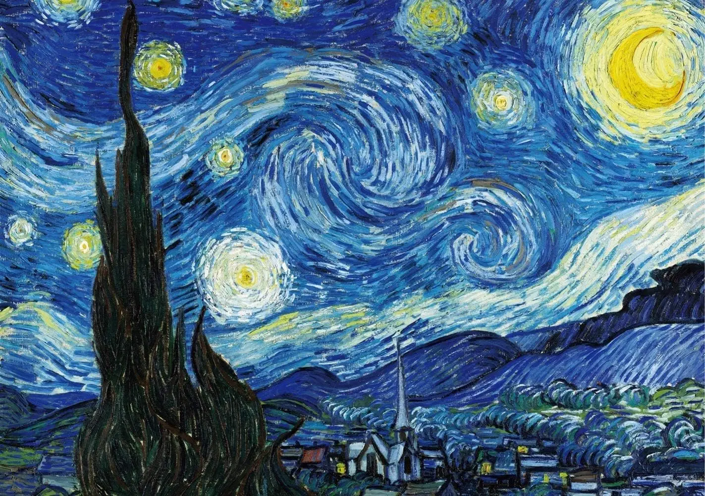 

Jigsaw Puzzles for Adults 150/300/500/1000 Pieces Starry Night by Vincent Van Gogh Puzzles for Adults Educational Challenge Toy