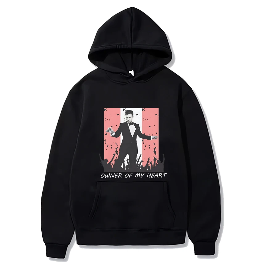 

Justin Timberlake Pink 2024 Tour Concert Print Hoodie Unisex Fashion Casual Sweatshirt Men Women Fleece Long sleeve pullovers