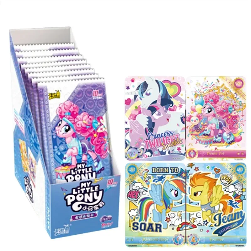 공식 정품 KAYOU 마이 리틀 포니 소장 카드 풀 시리즈 한정 우정 영원한 카드 애니메이션 주변기기 선물 완구