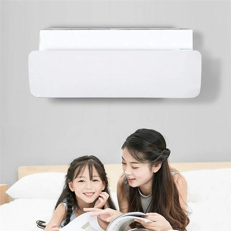 A60Z Top Adjustable Air Conditioner Wind Shield, Anti-Direct Blowing Wind Guide Cover, Wind Shield Hanging Machine Universal