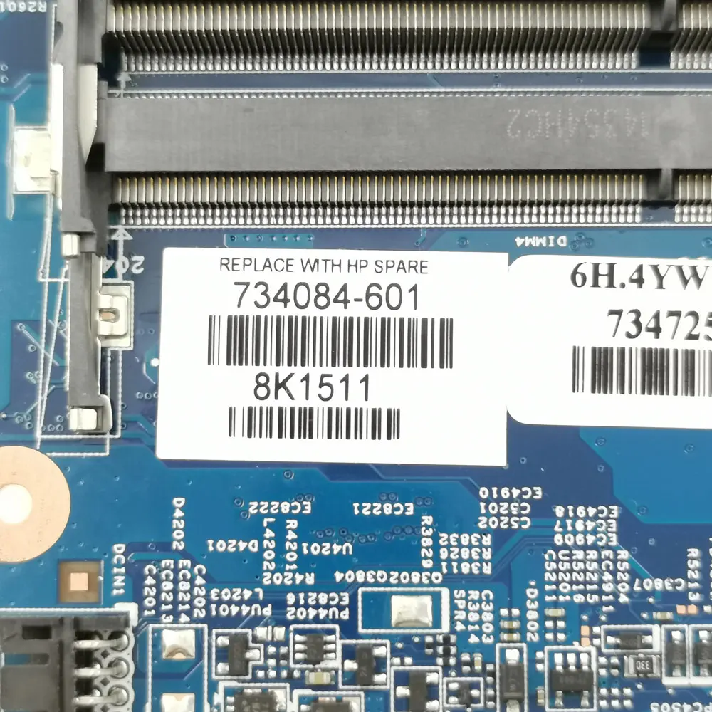 Imagem -04 - Placa-mãe Totalmente Testada do Portátil hp Probook 440 g1 450 g1 470 g1 122411 734083501 734084601 Hd8750 Sr17d 48.4yw05.011 Ddr3