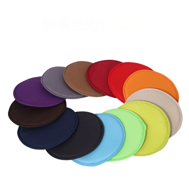 Round Shape Seat Cushion Memory Foam Core Tatami Cushion Home Decoration Car Chair Soft Sofa Cushion