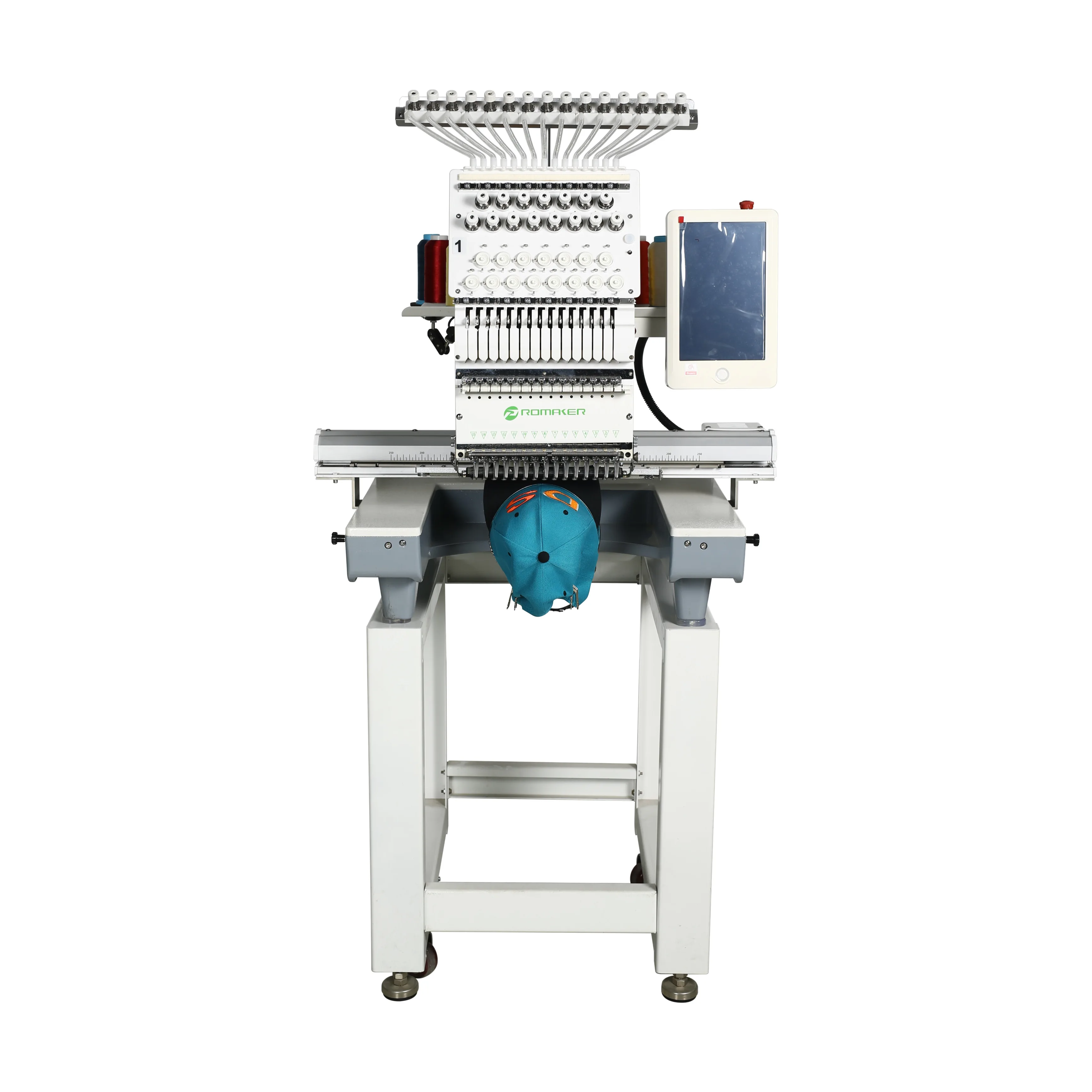 digital computerized baima 15 needle embroidery machine for hat T shirt