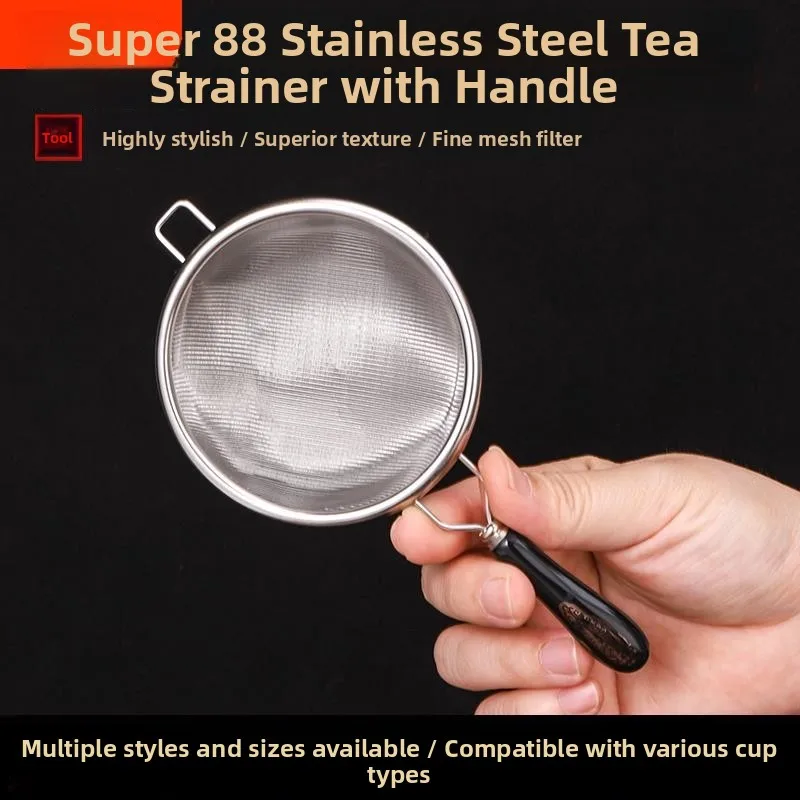 

Stainl Steel Tea Strainer Double Layer Cone aped Tea Ceremony Accories Tea Brewing Tools Fly Blue Valley Brand